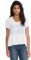 Thumbnail for your product : James Perse Relaxed Stripe Tee