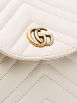 Thumbnail for your product : Gucci white Marmont matelassé leather backpack