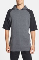 Thumbnail for your product : Zanerobe 'MVP' Longline Short Sleeve Hoodie