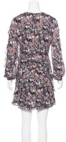 Thumbnail for your product : Valentino Silk Japanese Butterfly Print Dress