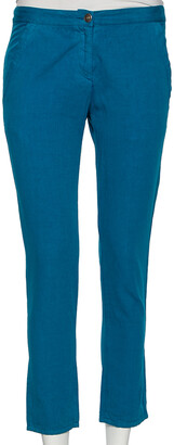 See by Chloe Bright Blue Cotton Pants S