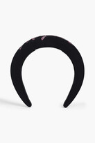 Thumbnail for your product : MM6 MAISON MARGIELA Logo-print stretch-jersey headband