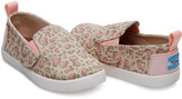 Thumbnail for your product : Toms Pale Pink Bob Cat Tiny Avalon Slip-Ons