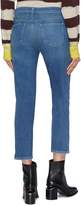 Thumbnail for your product : J Brand 'Ruby' ripped cropped cigarette jeans