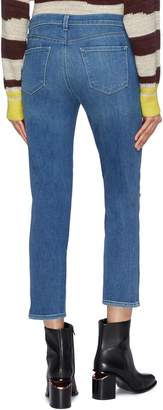 J Brand 'Ruby' ripped cropped cigarette jeans