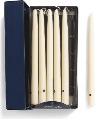 TJMAXX Set Of 12 12In Hand Dipped Candles