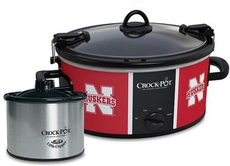 NCAA NCAA Crock-Pot Cook & Carry Nebraska Cornhuskers 6-Quart Slow Cooker Set