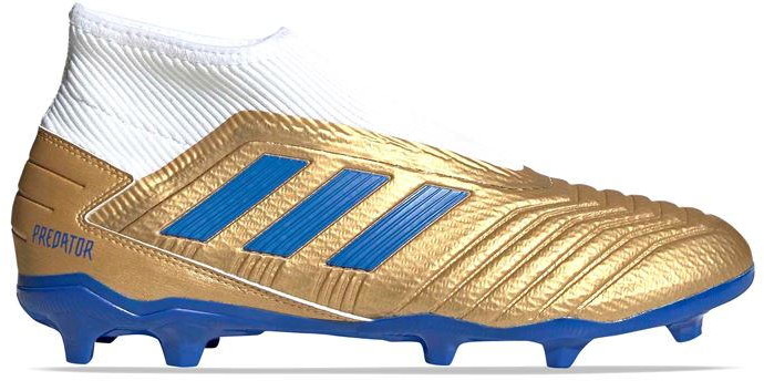 gold adidas football boots