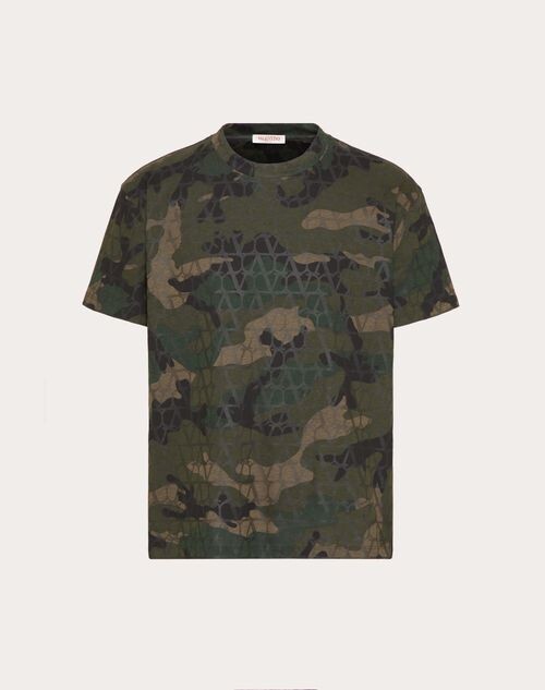 Tシャツ・カットソー VALENTINO Valentino 'Toile Iconographe' shirt VALENTINO - Toile iconographe all over print cotton T-shirt