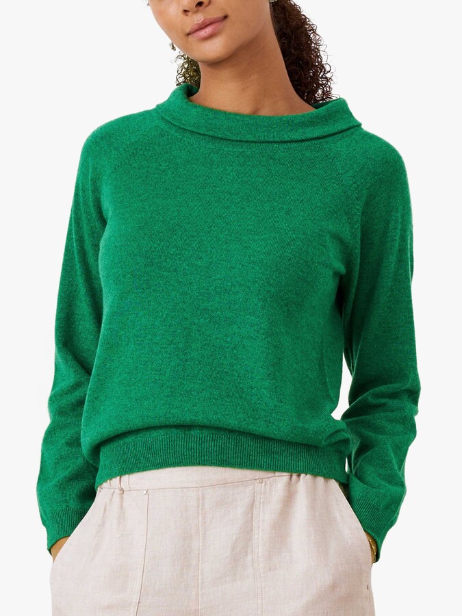 emerald green ladies jumper