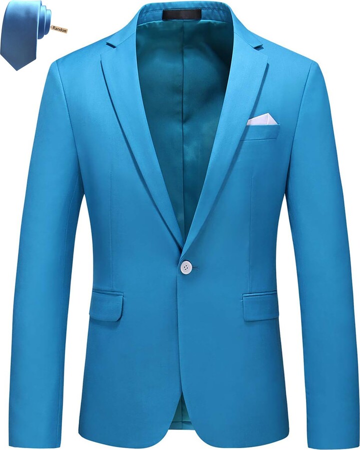 MOGU Mens Blazer Slim Fit Sport Coats 23 Colors for Daily Business and  Party - ShopStyle