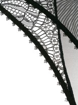 Thumbnail for your product : Maison Close Lace Insert Crotchless Thong