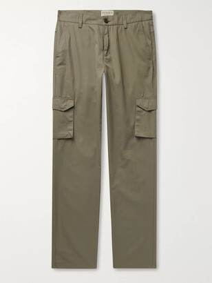 JAMES PURDEY & SONS Cotton-Ventile Cargo Trousers - Men - Green - UK/US 32