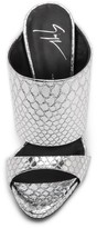 Thumbnail for your product : Giuseppe Zanotti Silver Snake Sandals