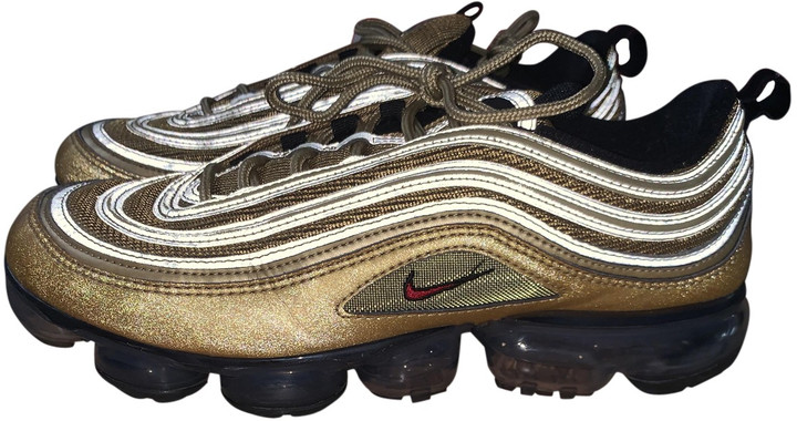 gold air max 97 plus