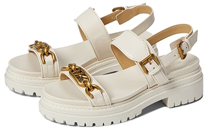 MICHAEL Michael Kors White Women's Sandals | ShopStyle