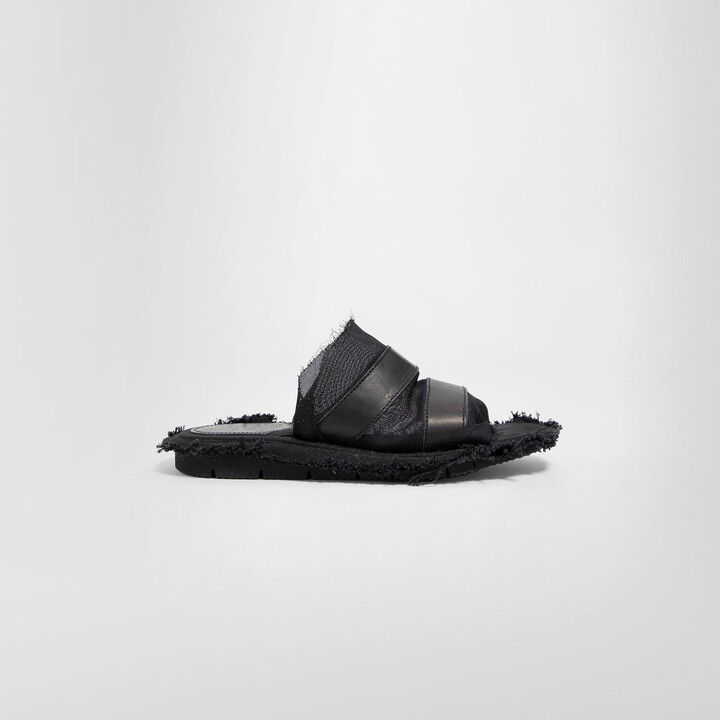 Yohji Yamamoto Woman Black Slides - ShopStyle