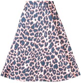 Thumbnail for your product : Calvin Klein Leopard Print Full Skirt