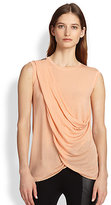 Thumbnail for your product : BCBGMAXAZRIA Rumor Asymmetrical Draped Jersey Top