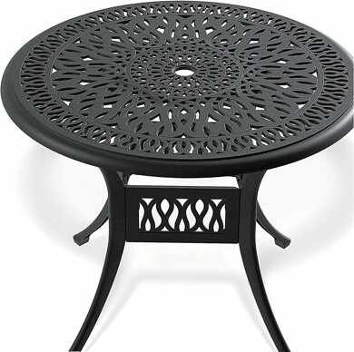 Astoria Grand Modern 5-Piece Set Of Cast Aluminum Patio Furniture With Cushions