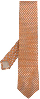 Ferragamo Animal-Pattern Tie