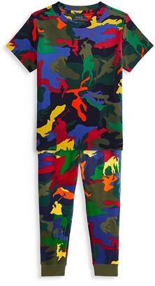 Ralph Lauren Little Boy's Brand Camouflage T-Shirt