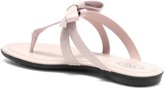 Thumbnail for your product : Tod's Leather thong sandals