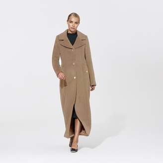 Karl Lagerfeld Paris Wool Rich Maxi Coat