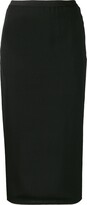 Thumbnail for your product : Rick Owens Fitted Skirt
