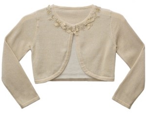 baby girl gold sweater