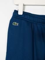 Thumbnail for your product : Lacoste Kids TEEN logo track pants