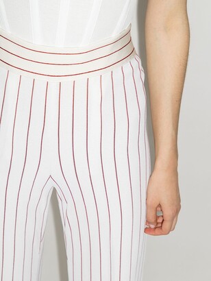Alled-Martinez Pinstripe-Pattern Suit Trousers