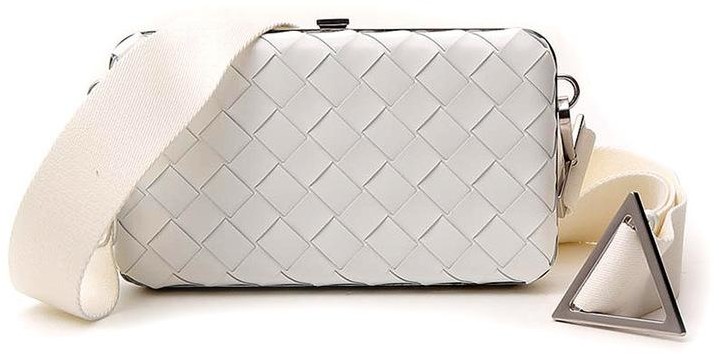 woven messenger bag