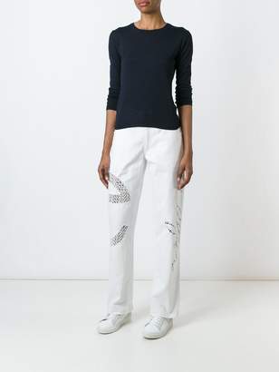 Telfar embroidered trousers