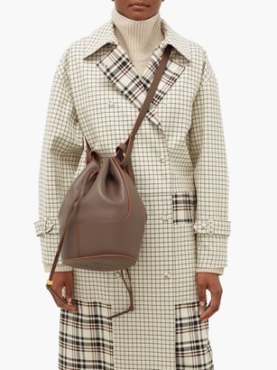 Proenza Schouler Double-breasted Checked Twill Trench Coat - Cream Multi