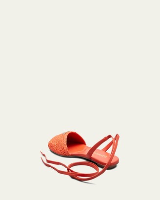 サンダル PRADA 2X3142 RAFFIA FLAT SANDAL WITH TRIANGLE LOGO Prada Raffia Double Band Slide Sandal (Women) | Nordstrom
