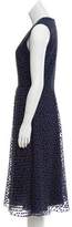 Thumbnail for your product : Lela Rose Sleeveless Midi Dress