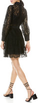 Thumbnail for your product : Alice + Olivia Anaya Collared Lace Tiered Short Dress