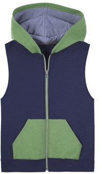 boys zip up vest