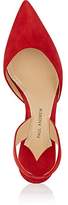 Thumbnail for your product : Paul Andrew Women's Rhea Suede Slingback Pumps - Red