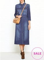 Thumbnail for your product : 7 For All Mankind Denim Button Through Dress