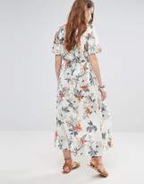 Thumbnail for your product : MinkPink Mink Pink Garden Party Wrap Front Maxi Dress