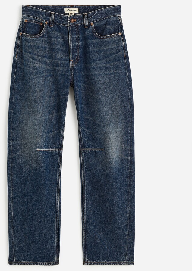The Plus Darted Barrel-Leg Jean