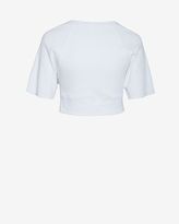 Thumbnail for your product : Robert Rodriguez Interlock Crop Sweater