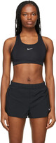 Thumbnail for your product : Nike Black Swoosh Dri-FIT Sports Bra