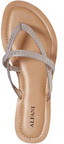 Thumbnail for your product : Alfani Women's Pirsey Embellished Thong Sandals