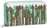 Thumbnail for your product : Poketo Printed Canvas Zip Wallet