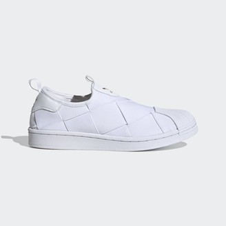 adidas superstar slip on womens gold
