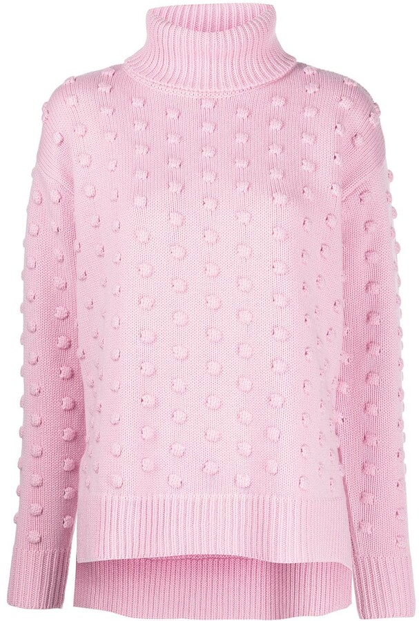 pink rose sweater