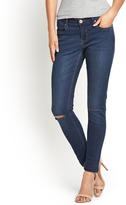 Thumbnail for your product : South Frankie Ripped Skinny Jeans